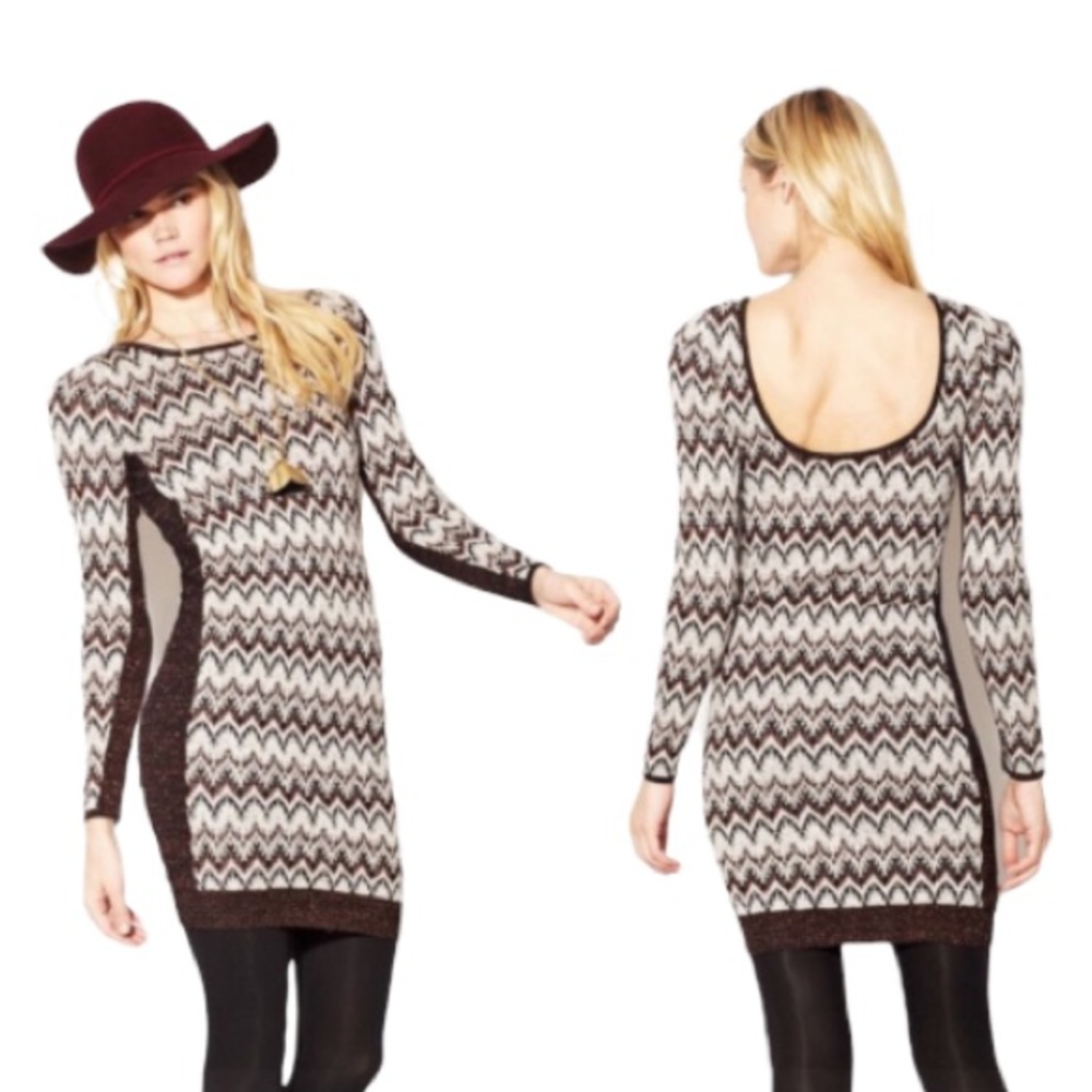 Free People “Cozy Cabin” Metallic Boho Dress - Women’s Size XS